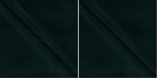 Vista 4 de Mook Fabrics Terciopelo sólido, corte negro por yarda