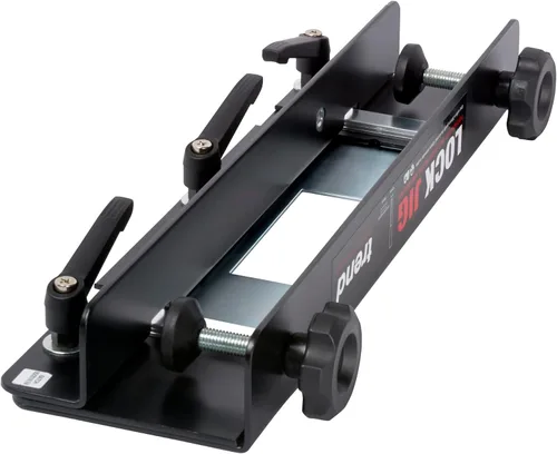 Vista 4 de Kit de plantilla de cerradura Trend para fresar rebaje de placa frontal y mortaja, LOCK/JIG