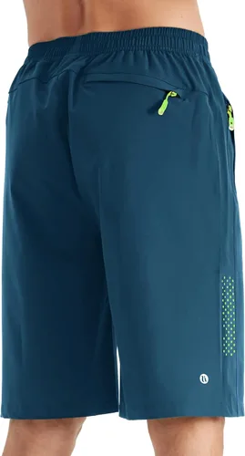 Vista 2 de HIFEOS Pantalones cortos deportivos para hombre, pantalones cortos de entrenamiento para correr, tenis, gimnasio, 5, 7, 9 pulgadas, cómodos