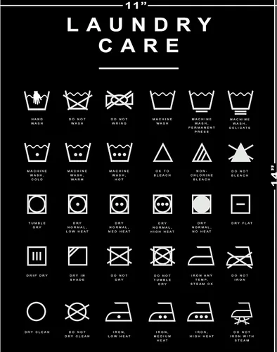Vista 4 de K&L DESIGN CO. Laundry Room Decor With Black Background - 11x14 UNFRAMED Print - Black And White Minimalist, Scandinavian, Modern, Typography Wall