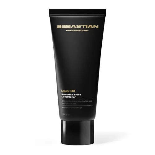 Vista 10 de Sebastian Professional Dark Oil Lightweight Conditioner Infused with Jojoba & Argan Oil Smoothes and detangles hair.