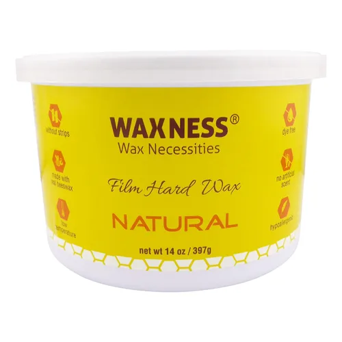Vista 7 de Wax Necessities, lata de cera dura con azuleno sin bandas 14 oz