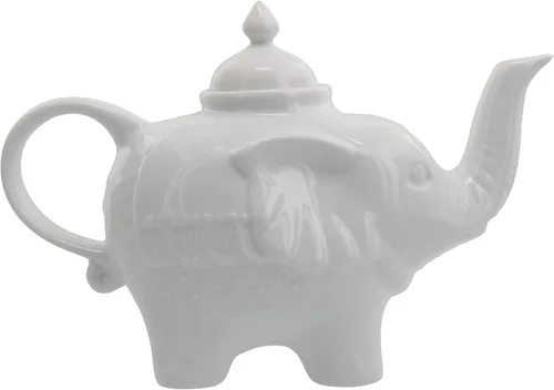 Vista 7 de BIA Cordon Bleu Tetera elefante de 28 onzas, color blanco (901194S1SIOC)
