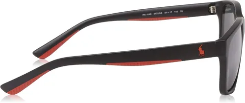 Vista 3 de POLO RALPH LAUREN Lentes de sol rectangulares Ph4142 para hombre