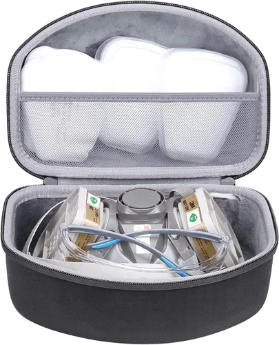 Vista 2 de co2CREA Reemplazo de estuche de viaje duro para pieza facial reutilizable 3M