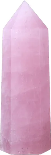 Vista 13 de Runyangshi Varita de cristal curativo natural de apatita azul grande de 4.72 a 5 pulgadas, torre de cristales con 6 facetas de un solo punto