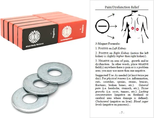 Vista 10 de SaveMeMagnets - Kit de bienestar de biomagnetismo 3 imanes de grado terapéutico y guía ilustrada Imán de bricolaje para el cuidado personal