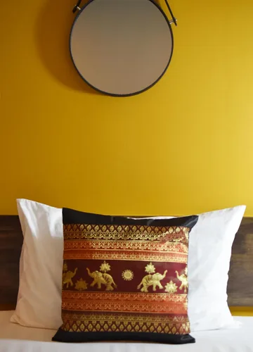 Vista 7 de Fundas de almohada decorativas de 16 x 16 pulgadas (15.7 x 15.7 in) con estampado de elefante y sol, funda de cojín para sofá, silla, cama, cierre