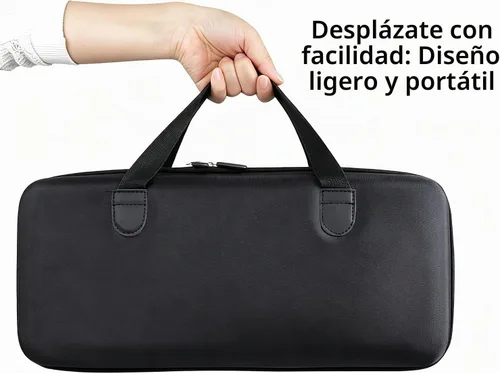 Vista 3 de Anleo Estuche rígido de viaje para impresora móvil inalámbrica Epson Workforce WF-110. HP OfficeJet 250