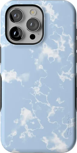 Vista 33 de Funda Casely para iPhone 15 Pro Max Todas las sonrisas Adhesivo de cara sonriente Compatible con MagSafe Diseño protector audaz