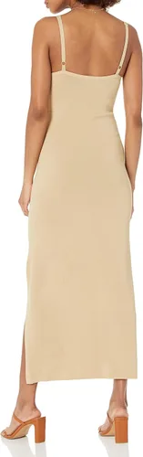 Vista 2 de The Drop Alisa - Vestido largo con tiras recortadas para mujer