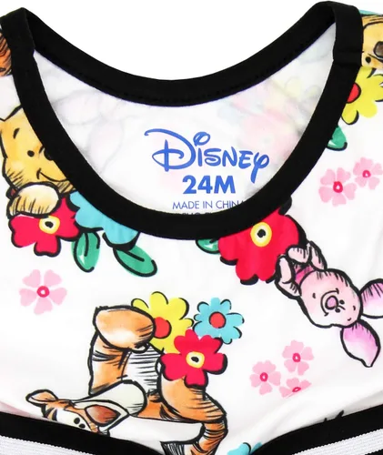 Vista 7 de Disney Minnie Mouse y Winnie The Pooh - Vestido sin mangas para bebés y niños pequeños