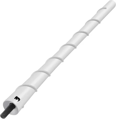 Vista 9 de ONE250 Antena de núcleo de cobre flexible en espiral de 8 pulgadas, compatible con Fiat - Fiat 500 (2011-2019), Fiat 124 Spider (2017-2024) - Negro
