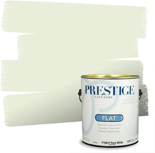Vista 40 de Prestige Paints - 2 en 1, pintura base y pintura de exterior, E100-N-735BM