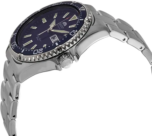 Vista 3 de Orient Kamasu - Reloj de buceo automático japonés de acero inoxidable para hombre