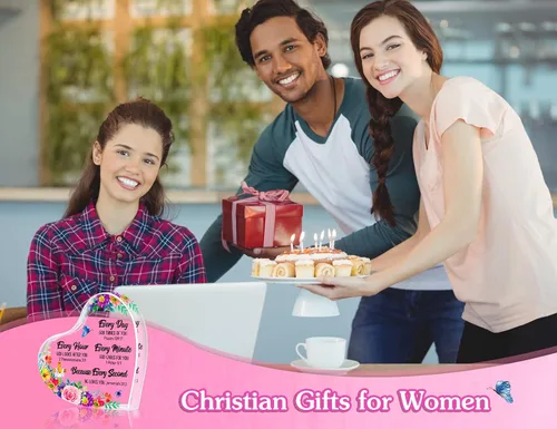 Vista 6 de FaCraft Regalos cristianos para mujeres y hombres, regalos inspiradores de fe, versículos de la Biblia, decoración religiosa, pisapapeles