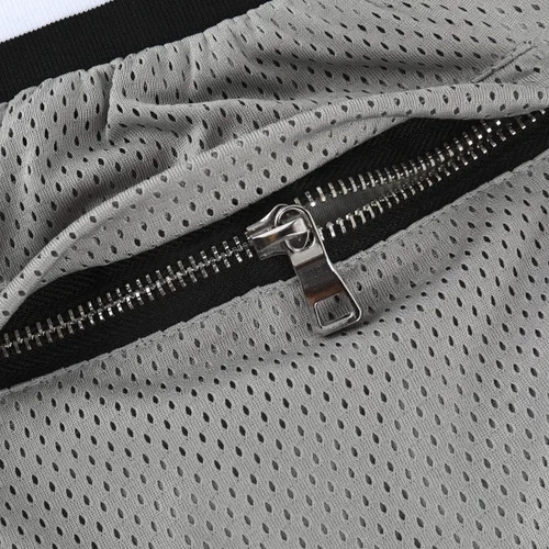 Vista 7 de OPALOS Paquete de 2 pantalones cortos de baloncesto para hombre con bolsillos con cremallera, pantalones cortos deportivos activos