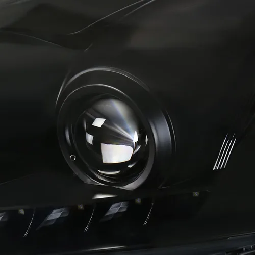 Vista 6 de SPEC-D TUNING Faros delanteros negros con LED