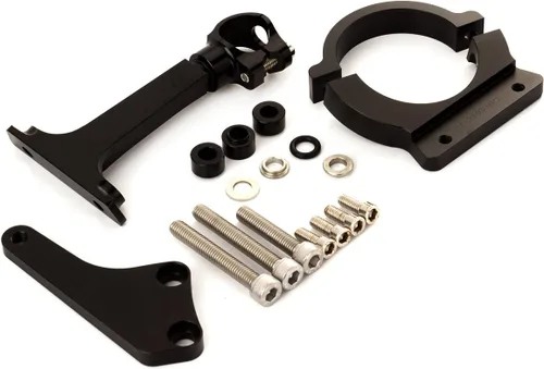Vista 3 de FXCNC Racing motocicleta CNC amortiguador de dirección estabilizador amortiguador de montaje kit compatible con Kawasaki NINJA 600R 650R ER6N ER-6N