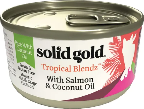 Vista 10 de Solid Gold Comida Húmeda Paté Sabor Festín - Paquete de Muestra de 3 Unidades - Comida enlatada para gatos hecha con pollo real - Sin granos