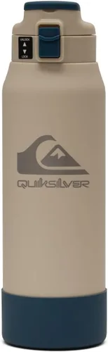 Vista 7 de Quiksilver Redondo - Botella de agua de acero inoxidable de doble pared de 21 onzas, botella deportiva reutilizable con tapa a prueba de fugas, base