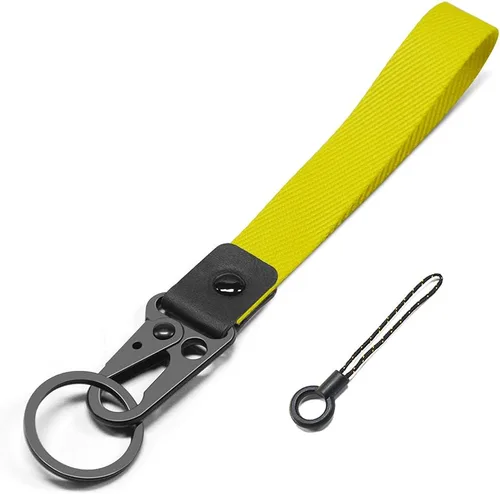 Vista 9 de ABLAZE - Correa de muñeca para llaves, cordón de mano duradero para hombres y mujeres, verde (atrovirens)