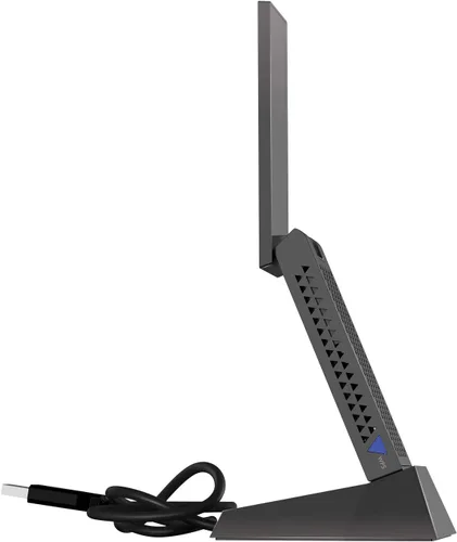 Vista 7 de NETGEAR Nighthawk AC1900 A7000 Adaptador USB para WiFi, con USB 3.0, WiFi con banda doble. Incluye soporte magnético.