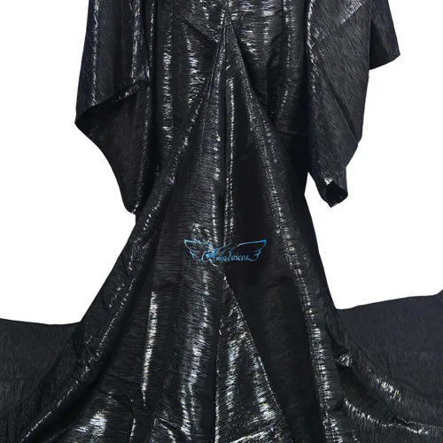 Vista 6 de Angelaicos Womens Halloween Cosplay Show Long Black Dress Costume