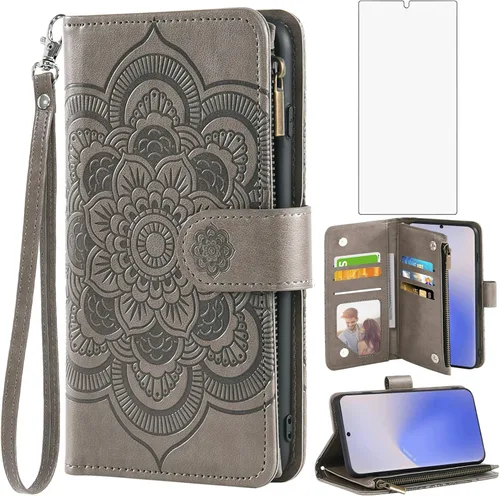 Vista 14 de Asuwish Funda de teléfono para Samsung Galaxy Note 20 Glaxay Note20 5G con protector de pantalla de vidrio templado y soporte para tarjeta de Azul