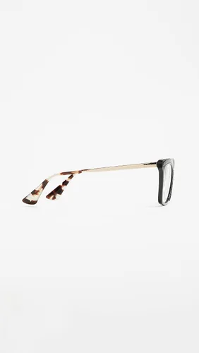 Vista 4 de Prada Gafas cuadradas para mujer, color negrotransparente, talla única