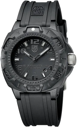 Vista 2 de Luminox Men's A.0201 BO, reloj reforzado con carbono, negro