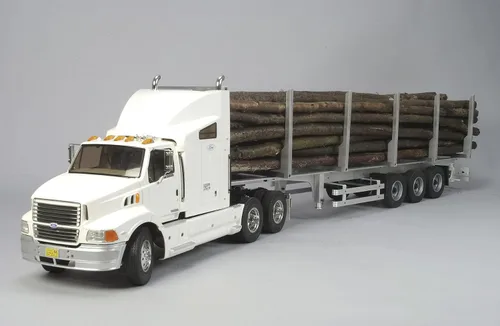 Vista 4 de Tamiya Ford Aeromax Semi Camión