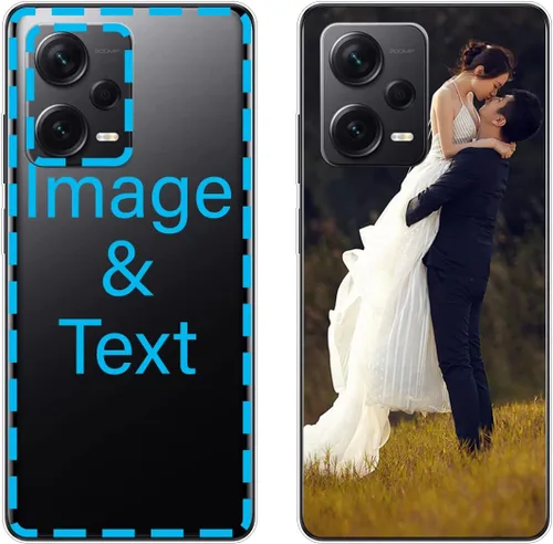 Vista 15 de Funda personalizada compatible con Oppo A1 Pro, fundas de teléfono personalizadas con imagen de foto, imagen de texto, cubierta transparente