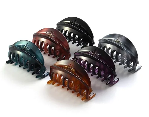 Vista 4 de Pinza para el cabello de alta calidad, pinzas de sujeción fuerte para cabello grueso, horquillas de agarre para interiores y exteriores, pasadores
