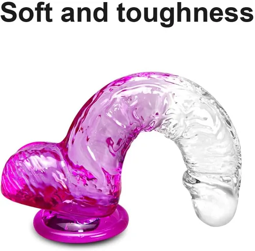 Vista 4 de Juego de Arnés y Strap-On para Principiantes: Strap-On Sexual Usable con Consolador Pequeño de 6.6 Pulgadas - Ideal para Masturbación Femenina