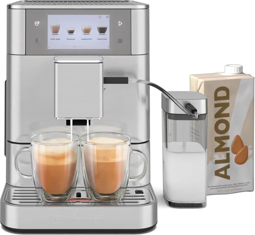 Vista 13 de Máquina de Espresso Completamente Automática KitchenAid KF8 con Accesorio para Leche y Opciones de Leche a Base de Plantas, KES8558BK, Negra