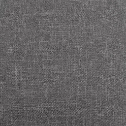 Vista 4 de 55 Downing Street Silla de comedor Myles de tela gris y metal negro