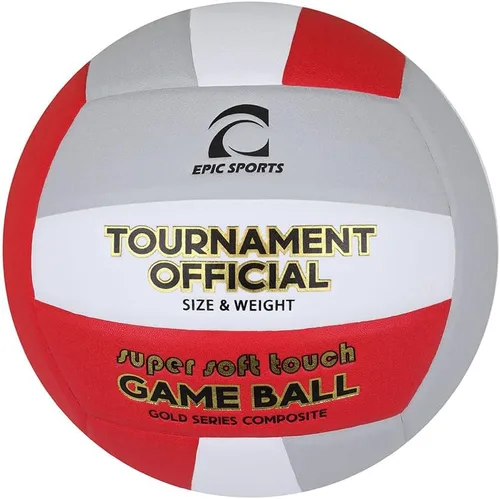 Vista 9 de Epic Gold Series Torneo Oficial Juego de Voleibol (24 colores disponibles)
