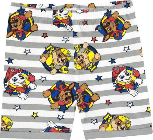Vista 4 de Paw Patrol Chase Marshall and Rubble Pijamas para niño