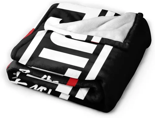 Vista 9 de Jiu Jitsu - Manta de franela suave y mullida para sofá, cálida y decorativa