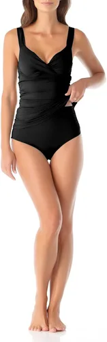 Vista 3 de Anne Cole Twist Front Underwire Tankini Swim Top