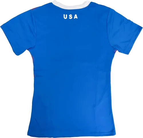 Vista 7 de Icon Sports Camiseta oficial de U.S. Soccer 4 Star USWNT Players Girls's Gameday Shirts Camiseta de fútbol