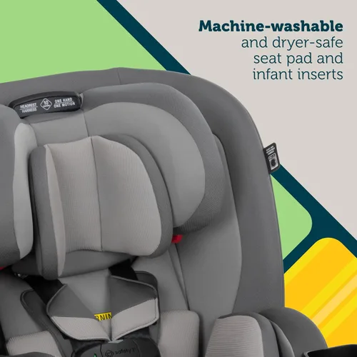 Vista 7 de Safety 1st EverSlim - Asiento de automóvil convertible 4 en 1, clip de pecho SecureTech, ultra delgado, 4 modos de bebé a refuerzo, asiento
