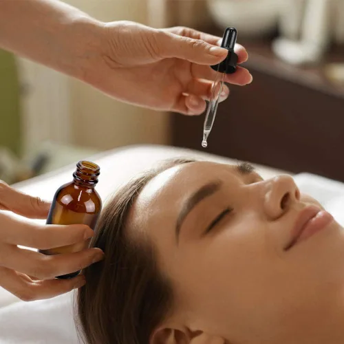 Vista 5 de Botellas de spray ámbar y vidrio - 0.7 fl oz, botellas de rodillo de 0.3 fl oz para aceites esenciales y cosméticos