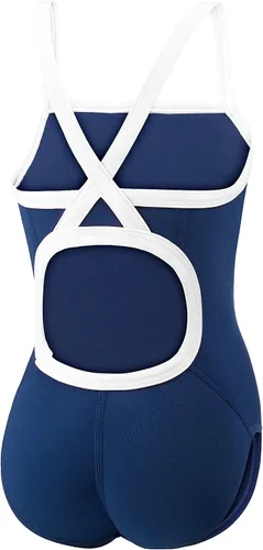 Vista 2 de Speedo Traje de baño de una pieza para niña Endurance+ Flyback colores sólidos del equipo juvenil