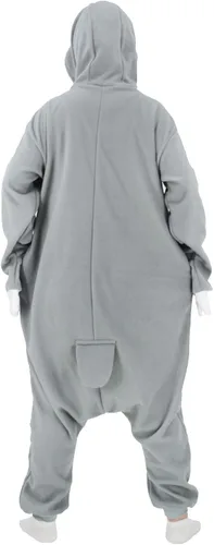 Vista 6 de Adult Sloth Onesie Pajamas Cosplay Animal Homewear Sleepwear Jumpsuit Costume for Women Men