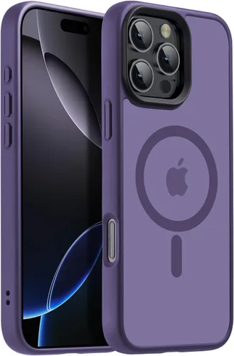 Vista 72 de Funda magnética para iPhone Air con protector de lente de cámara, protección grado militar de 10 pies, compatible con funda MagSafe Slim para iPhone
