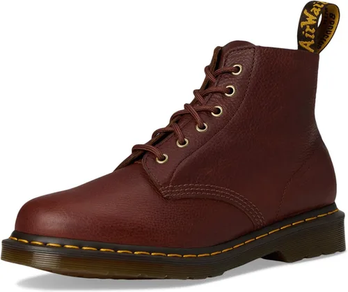 Vista 7 de Dr. Martens, Botines de cuero sin encuadernar 101 para hombre, anacardo, hombre 13, talla M