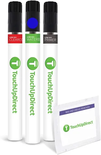 Vista 89 de TouchUpDirect RBG Azul Ártico Metálico Compatible con Pintura de Retoque Exact Match para Nissan, Kit Esencial en Aerosol