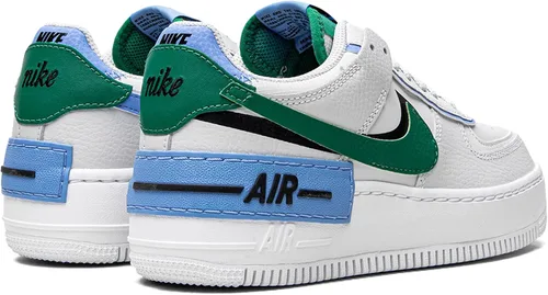Vista 3 de Nike Women's Air Force 1 Shoes, Photon DustMalachite-black
